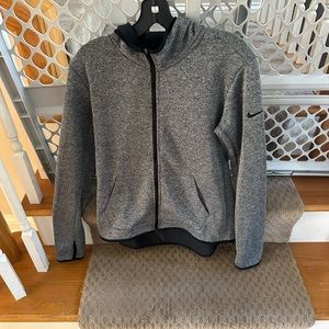 Nike hooded zip up